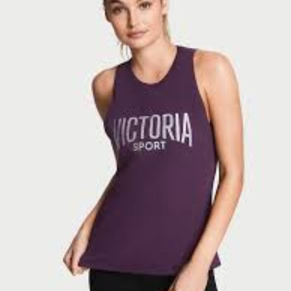 Victoria's Secret Twist Open Back Workout Tank-L